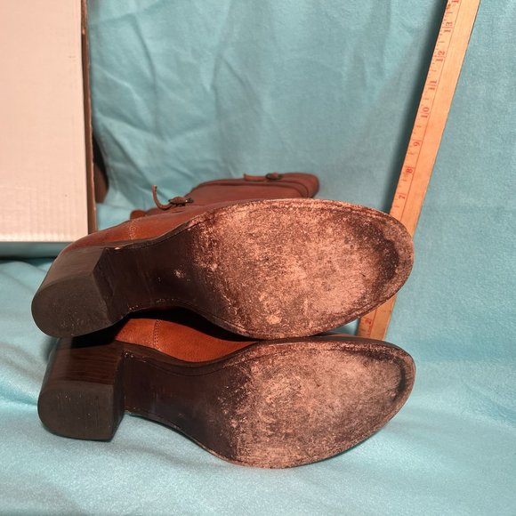 FRYE Jane Strappy Boot - Tan - Picture 3 of 7